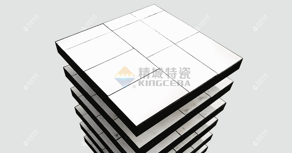 三合一ZTA陶瓷襯板 三合一ZTA陶瓷襯板